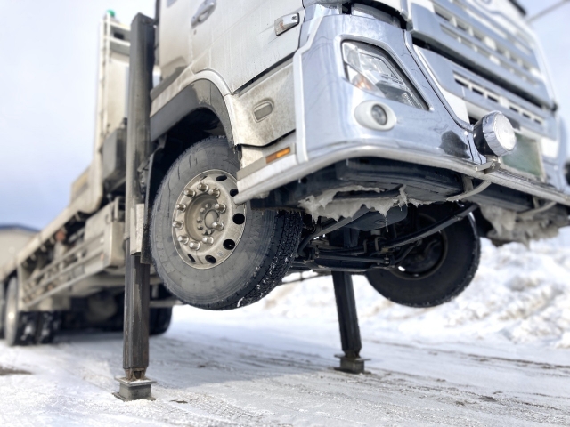 セルフローダー(セルフ車)の下部