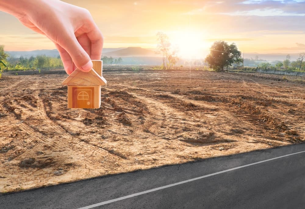 宅地への造成計画