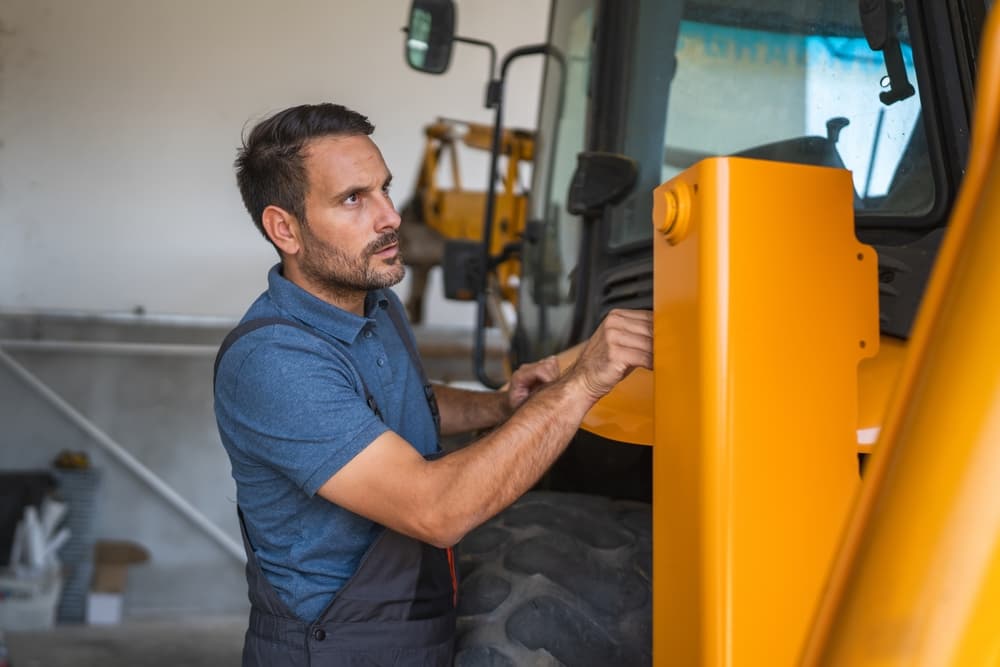 重機作業前の危険予知（KY）