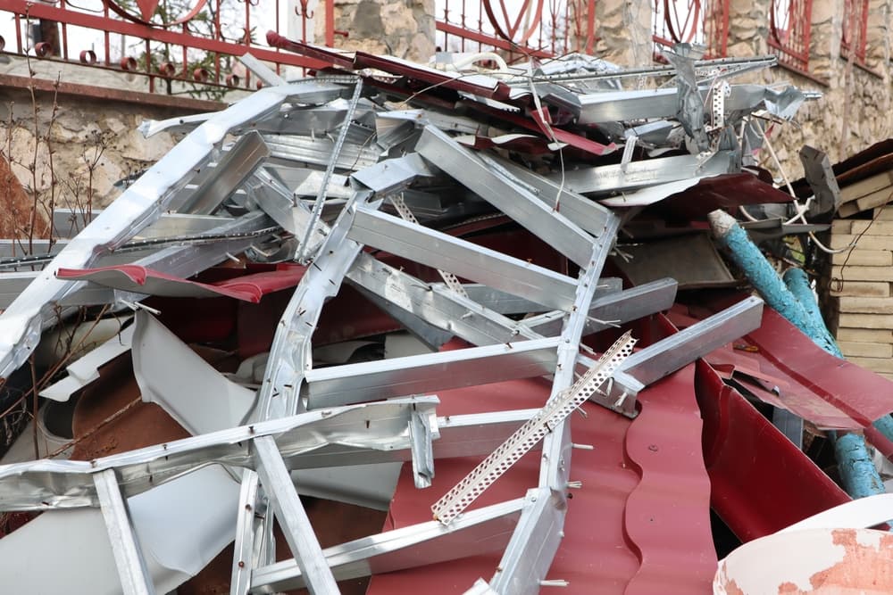 重機災害による被害の様子