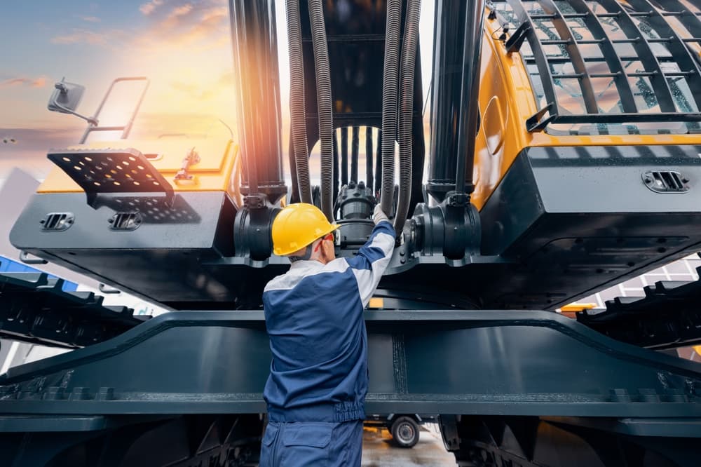 レトロフィットに向けた重機の点検