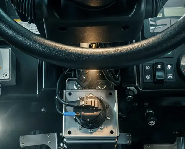 ステアリング部分